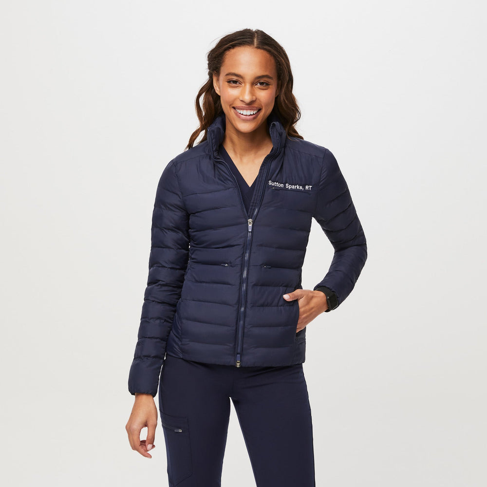 women's Navy On-Shift™ Packable - Puffer Jacket