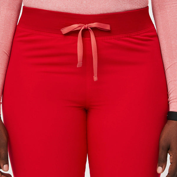 women's Pop Red Livingston™ - Basic Scrub Pants