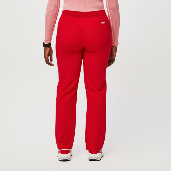 women's Pop Red Livingston™ - Basic Scrub Pants