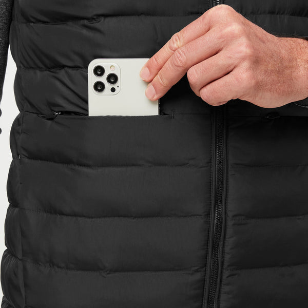 men's Black On-Shift™ Packable - Puffer Vest