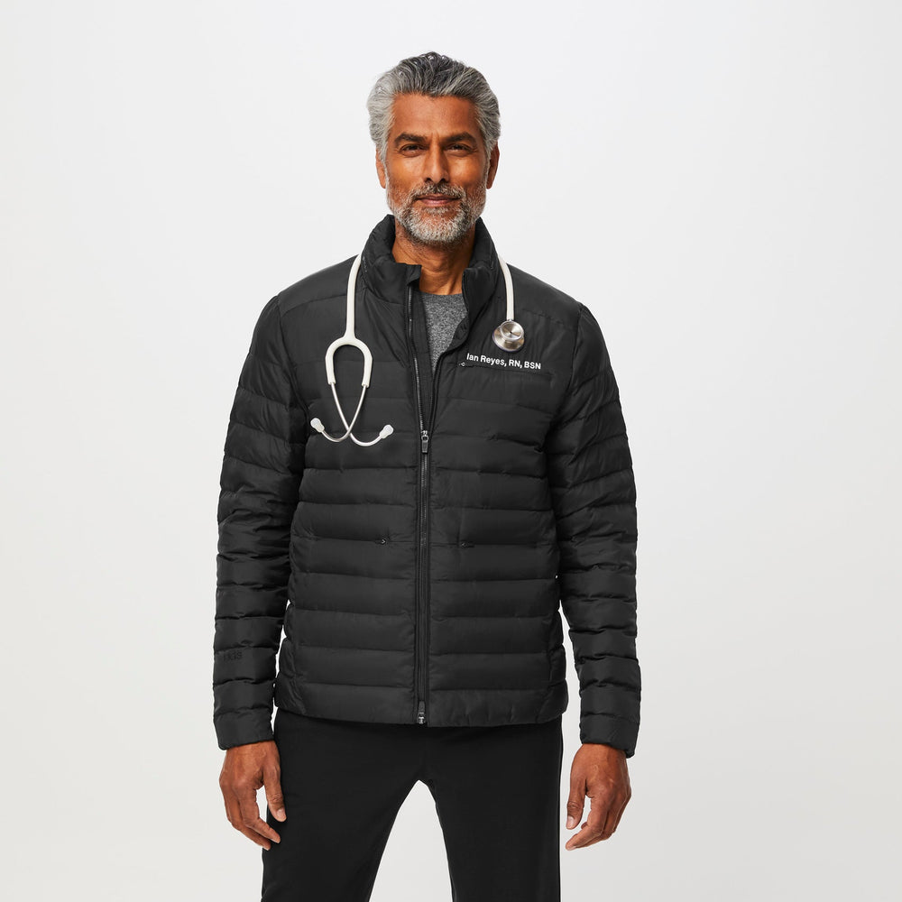 men's Black On-Shift™ Packable - Puffer Jacket