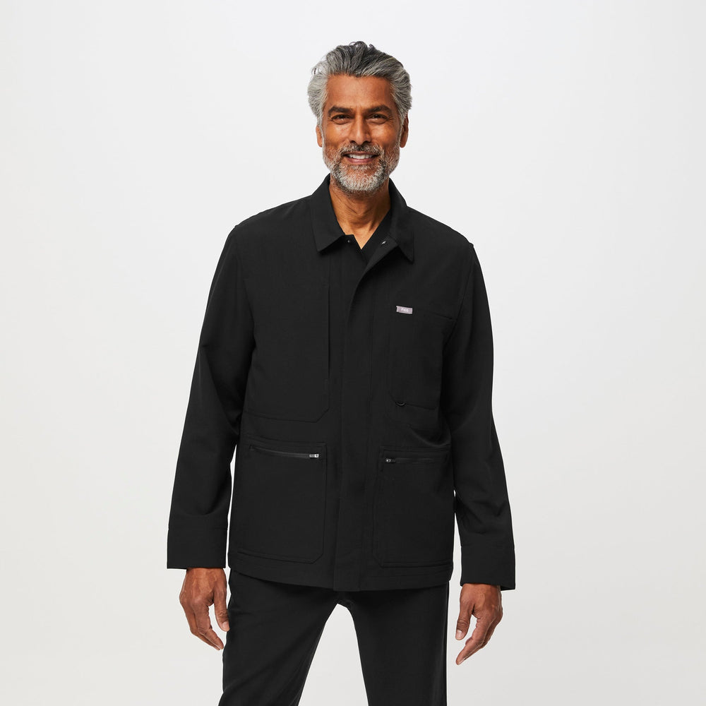 men's Black Reed - Scrub Jacket