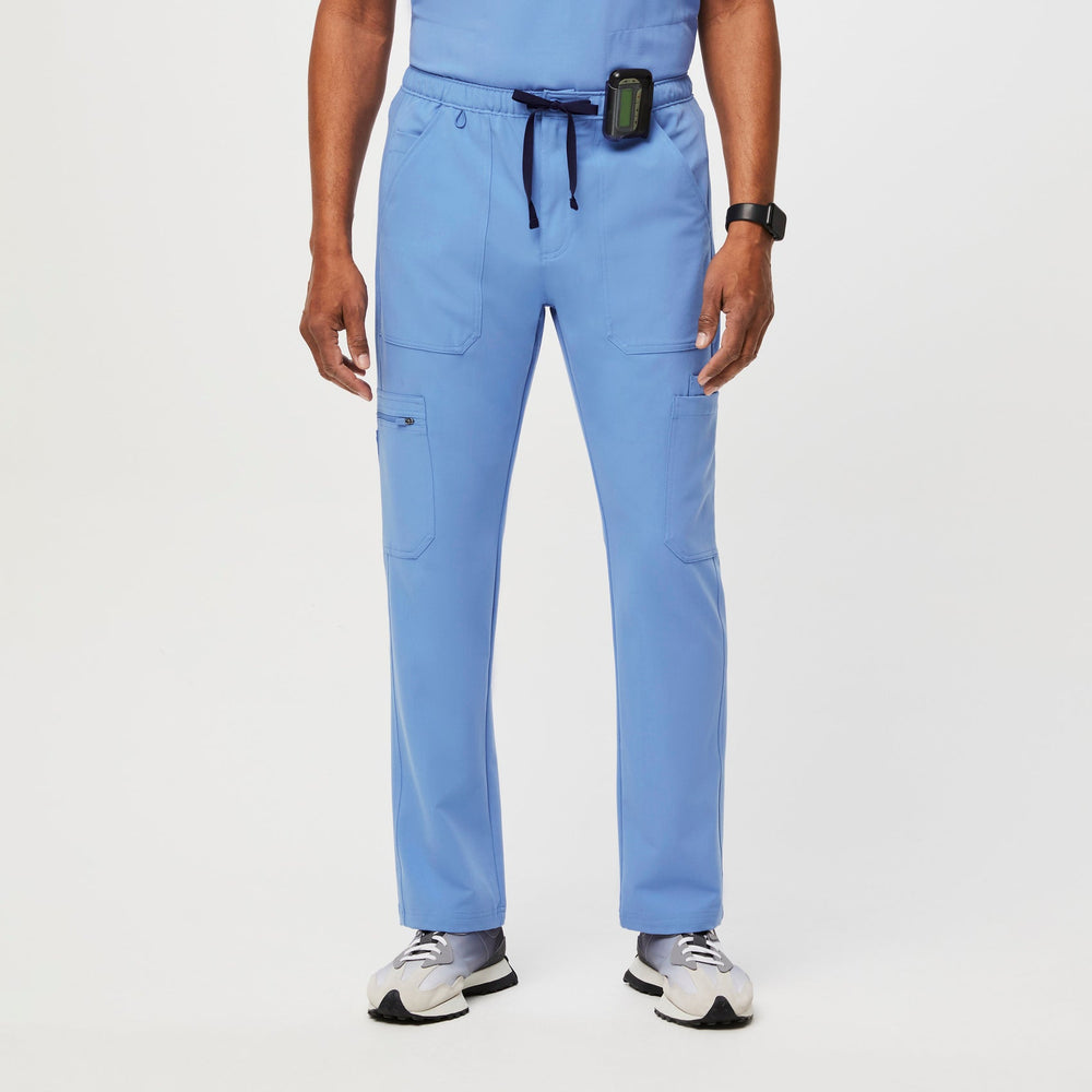 Men's Ceil Blue Cairo™ - Short Cargo Scrub Pants