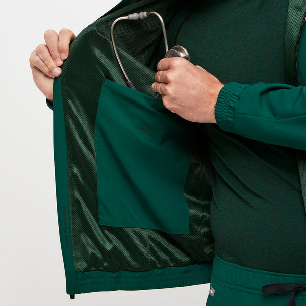 men's Forest Green Cobaki - Scrub Jacket