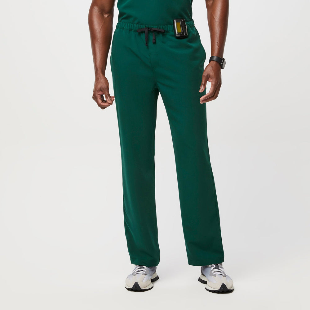 men's Forest Green Pisco™- Short Basic Scrub Pants (3XL - 6XL)