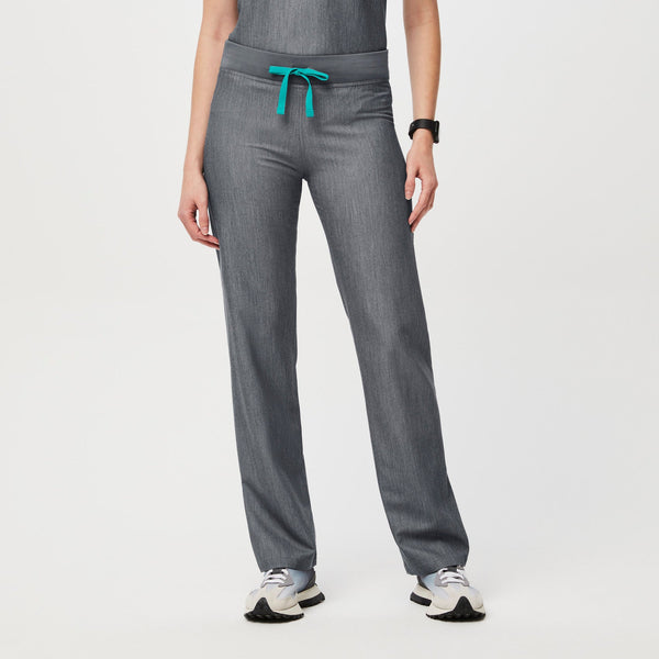 women's Graphite Livingston™ - Petite Basic Scrub Pants (3XL - 6XL)