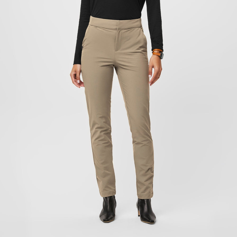 women's Twill FIGSPRO™ Skinny Zip Fly Trouser