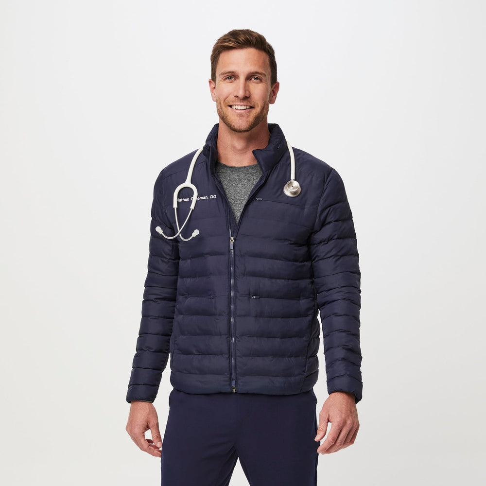 men's Navy On-Shift™ Packable - Puffer Jacket