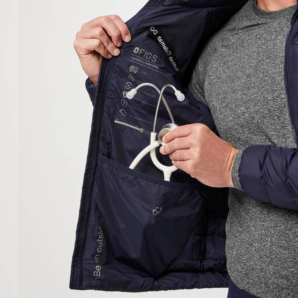 men's Navy On-Shift™ Packable - Puffer Jacket