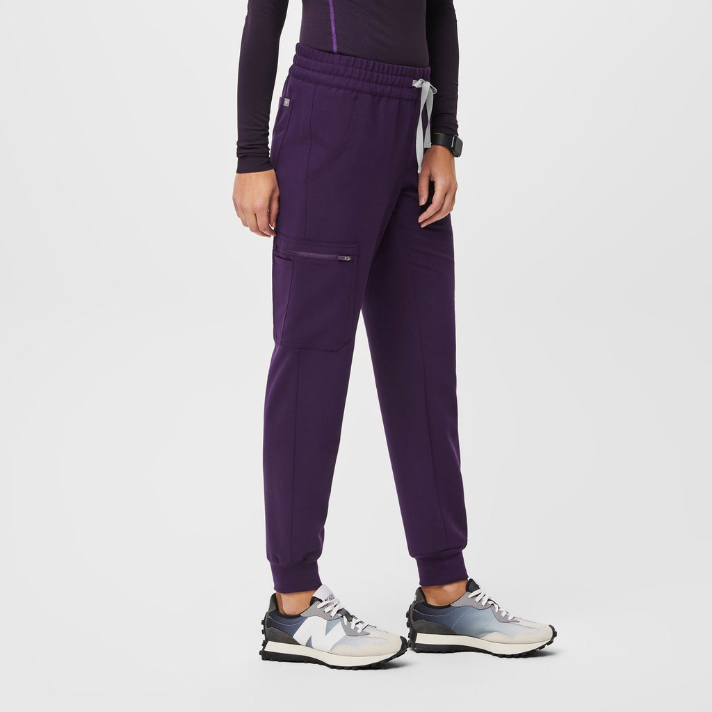 women's Purple Jam Uman Relaxed - Tall Jogger Scrub Pants - Purple Jam ...