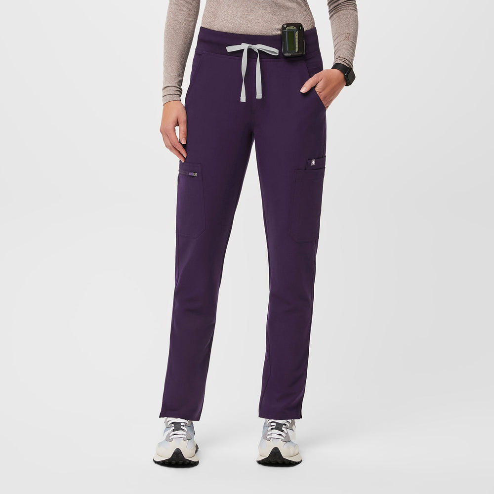 women's Purple Jam Yola™ High Waisted - Tall Skinny Scrub Pants