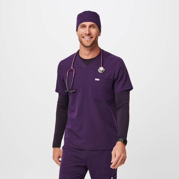 Purple Jam Modern - Classic Scrub Cap Buttonholes 2.0