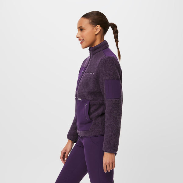 women's Purple Jam On-Shift™  - Sherpa Jacket