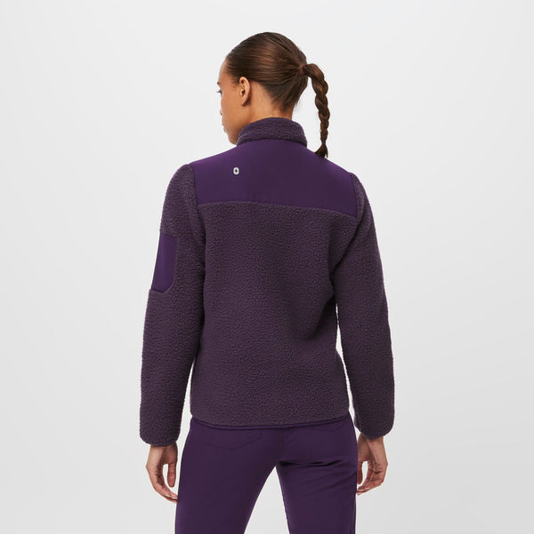 women's Purple Jam On-Shift™  - Sherpa Jacket