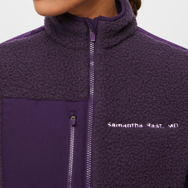 women's Purple Jam On-Shift™  - Sherpa Jacket