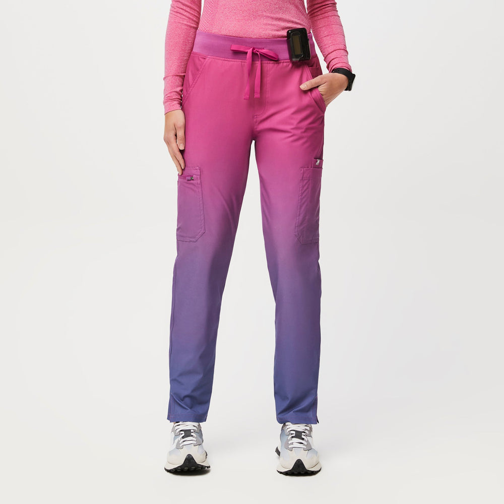 women's Sunset  High Waisted Yola™ FREEx™- Tall Skinny Scrub Pants