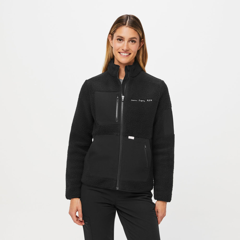 women's Black On-Shift™ - Sherpa Jacket