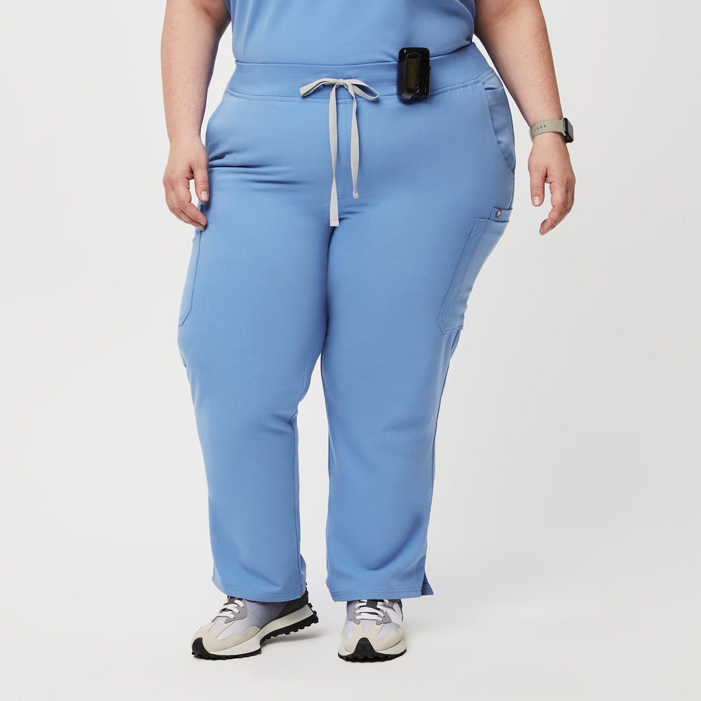 women's Ceil Blue Yola™ - Tall Skinny Scrub Pants 2.0 (3XL - 6XL)