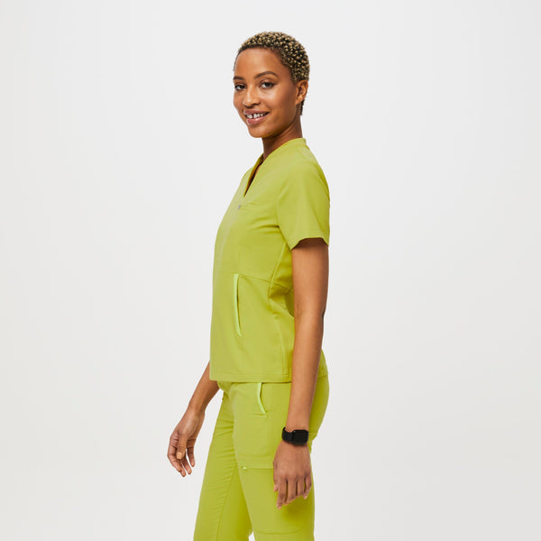 women's Limeade Slim Odesa - Scrub Top