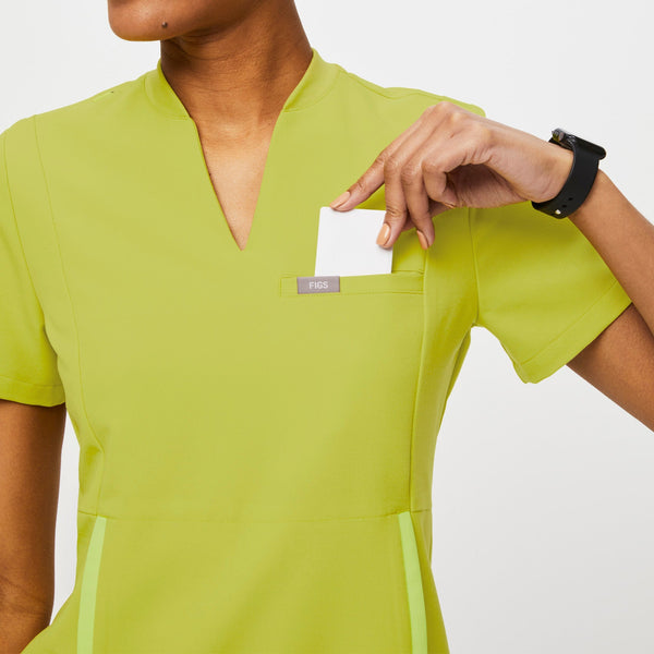 women's Limeade Slim Odesa - Scrub Top