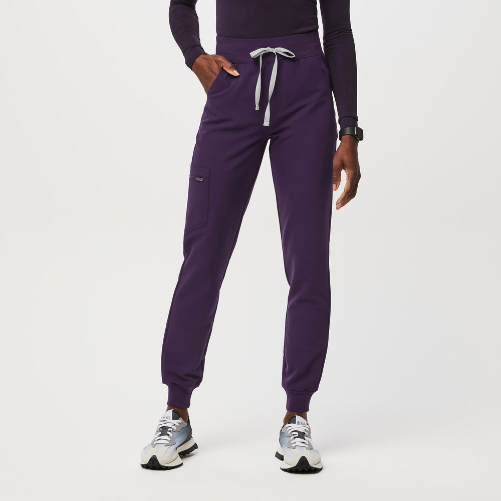 women's Purple Jam Zamora™ High Waisted - Tall Jogger Scrub Pants