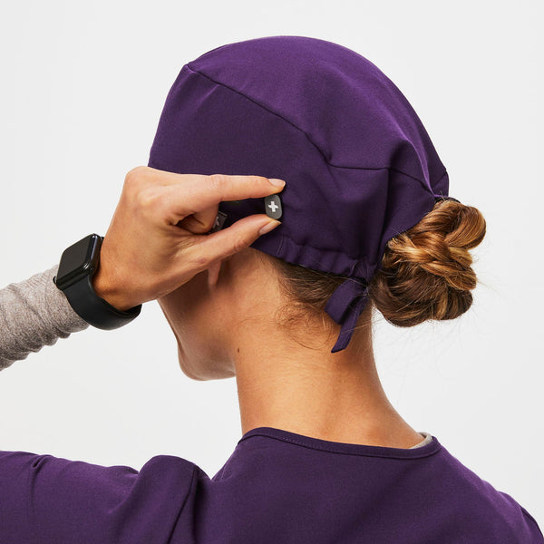 Purple Jam Modern - Classic Scrub Cap Buttonholes 2.0