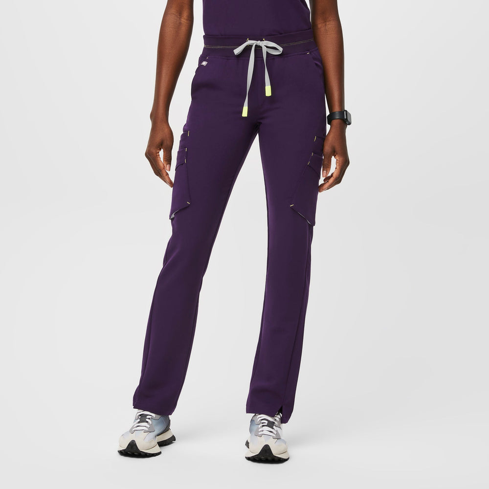 women's Purple Jam Soeng - Tall Double Utility Skinny Scrub Pants