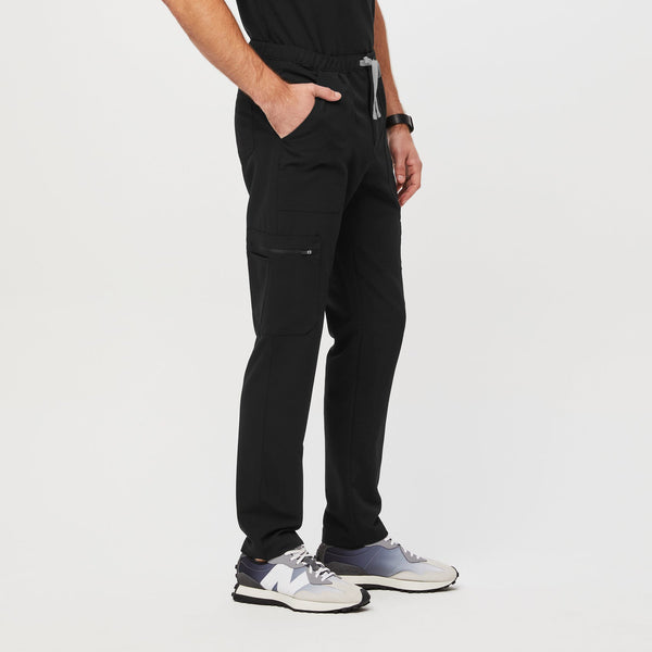 men's Black Slim Cairo™ - Short Cargo Scrub Pants