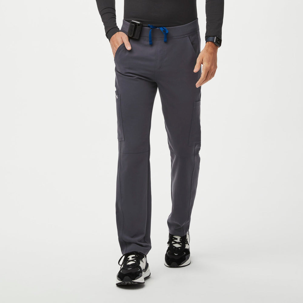 men's Charcoal Axim™ - Short Cargo Scrub Pants (3XL - 6XL)