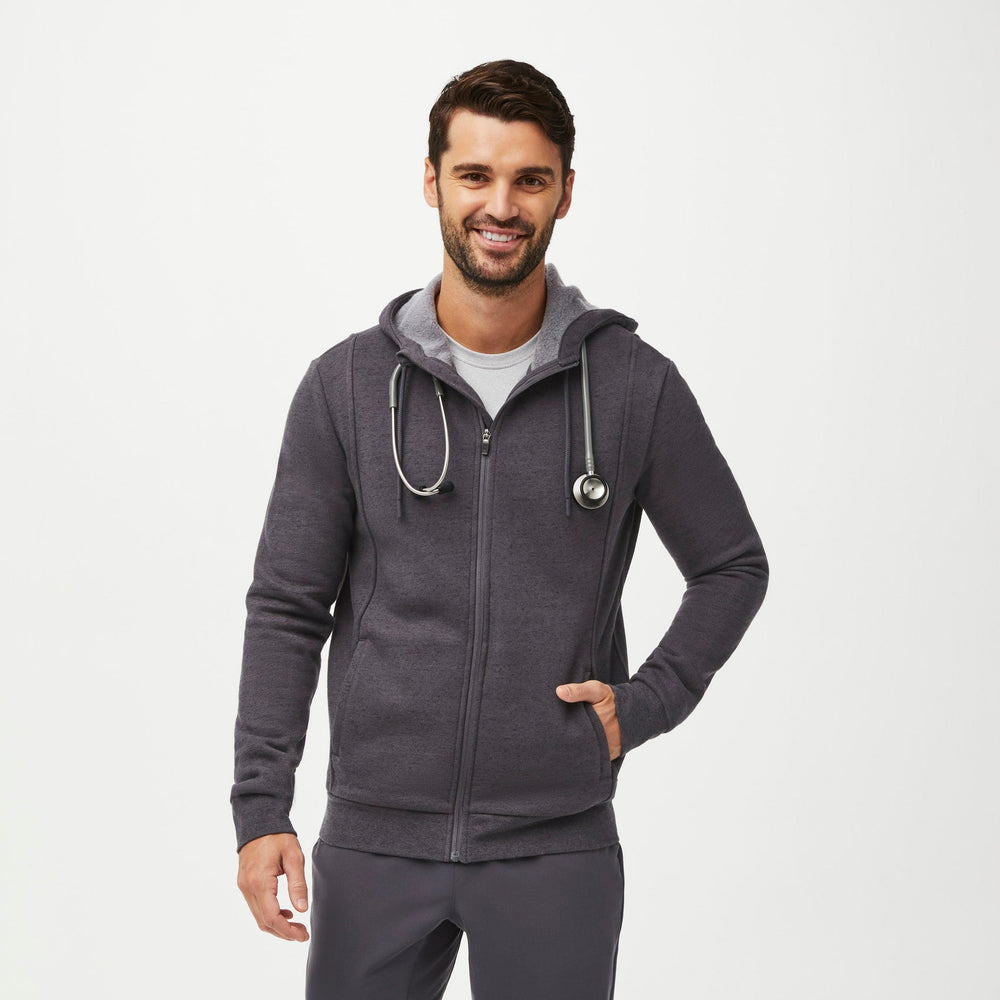 men's Charcoal Essential Hoodie