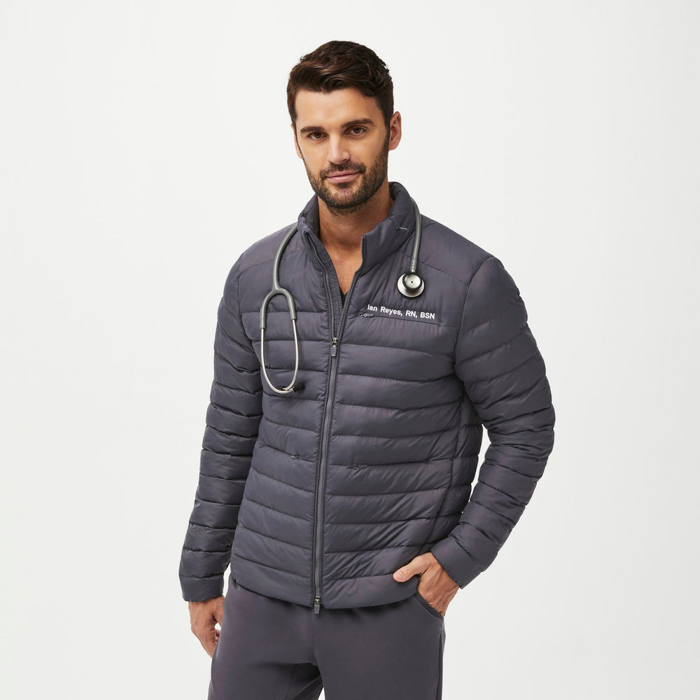 men's Charcoal On-Shift™ Packable - Puffer Jacket