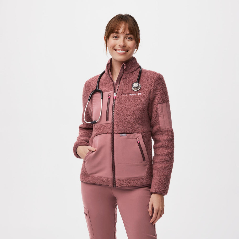 women's Mauve On-Shift™  - Sherpa Jacket