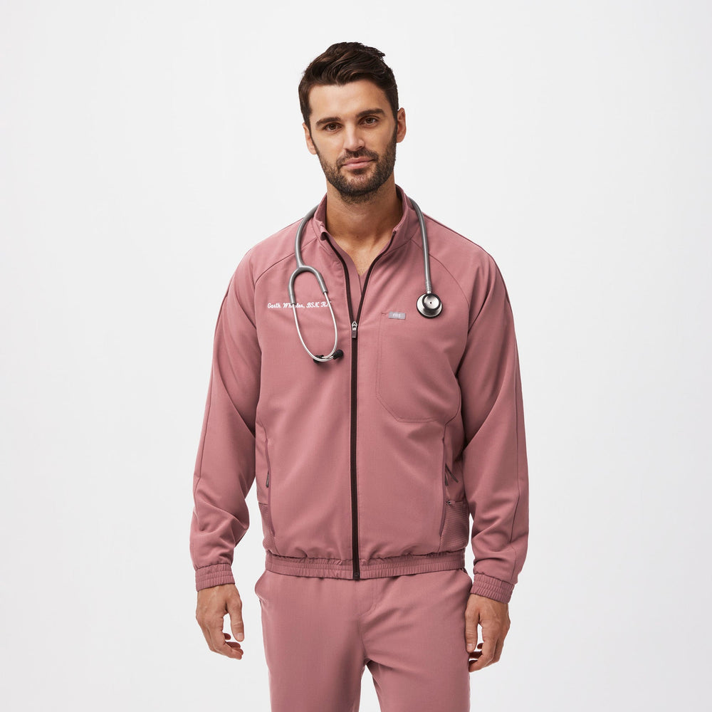 men's Mauve Cobaki - Performance Scrub Jacket