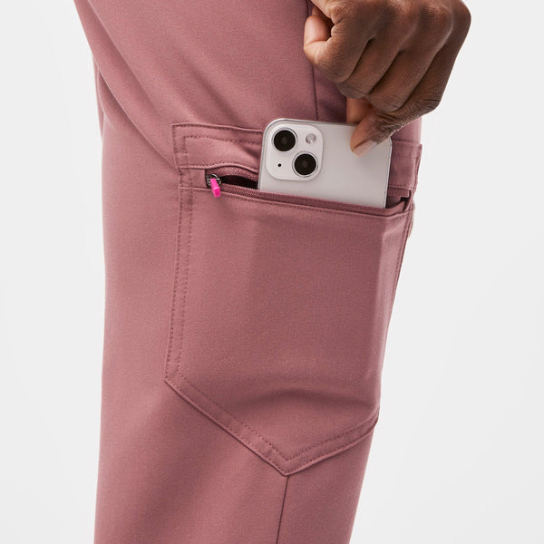 women's Mauve Zamora™ High Waisted - Tall Jogger Scrub Pants