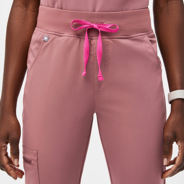 women's Mauve Zamora™ High Waisted - Tall Jogger Scrub Pants