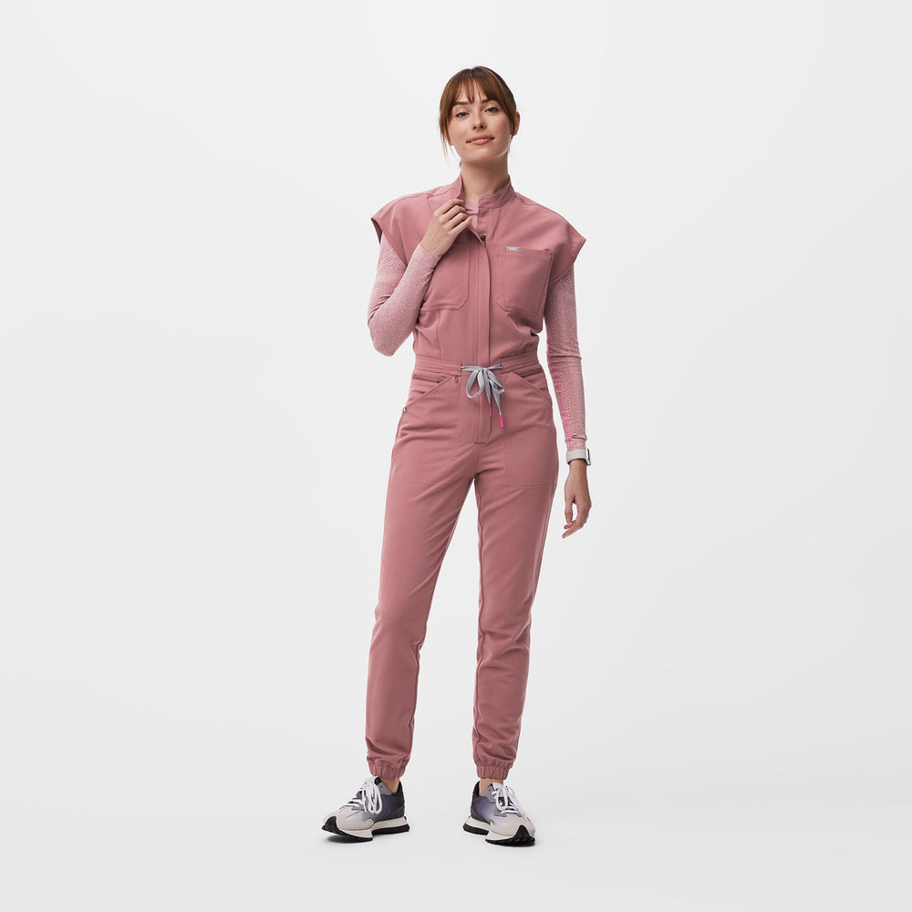 women's Mauve Rafaela™ ScrubJumpsuit™