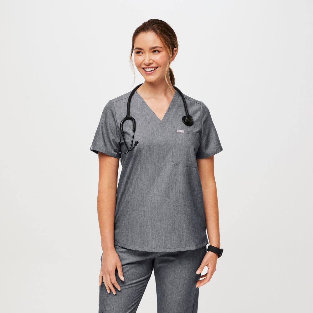 Women's Graphite Catarina™ - One-Pocket Scrub Top