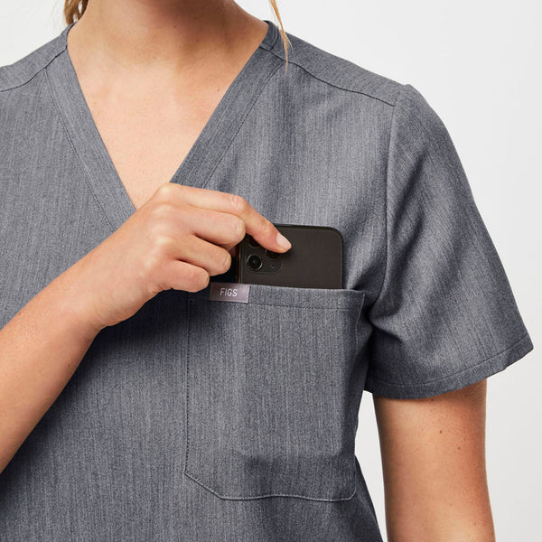 Women's Graphite Catarina™ - One-Pocket Scrub Top