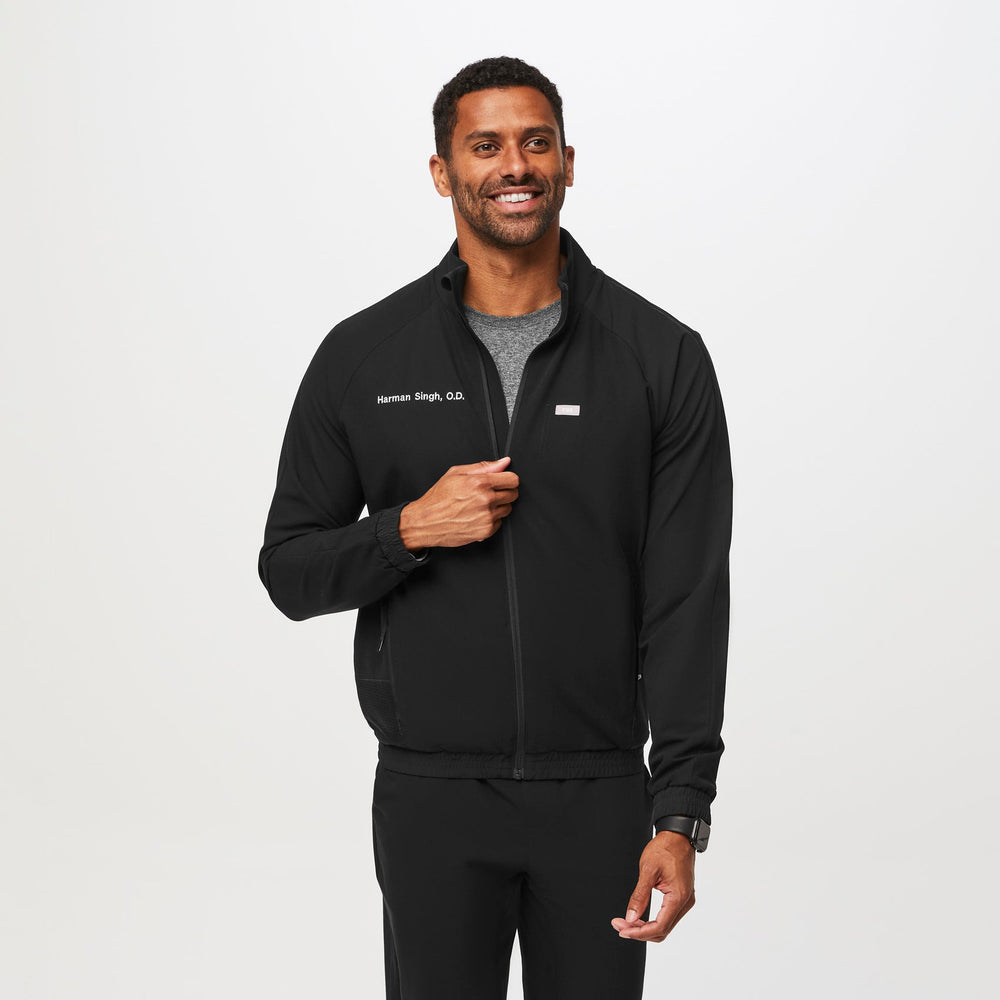 men's Black Cobaki - Scrub Jacket