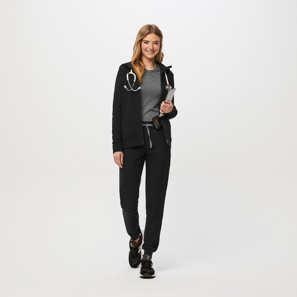 women's Black On-Shift™ Full Zip - Hoodie