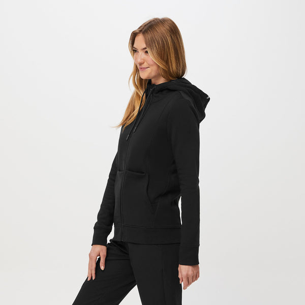 women's Black On-Shift™ Full Zip - Hoodie