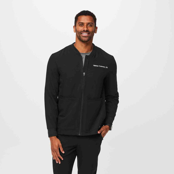 Men's Black Zapote - Scrub Jacket