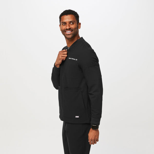 Men's Black Zapote - Scrub Jacket