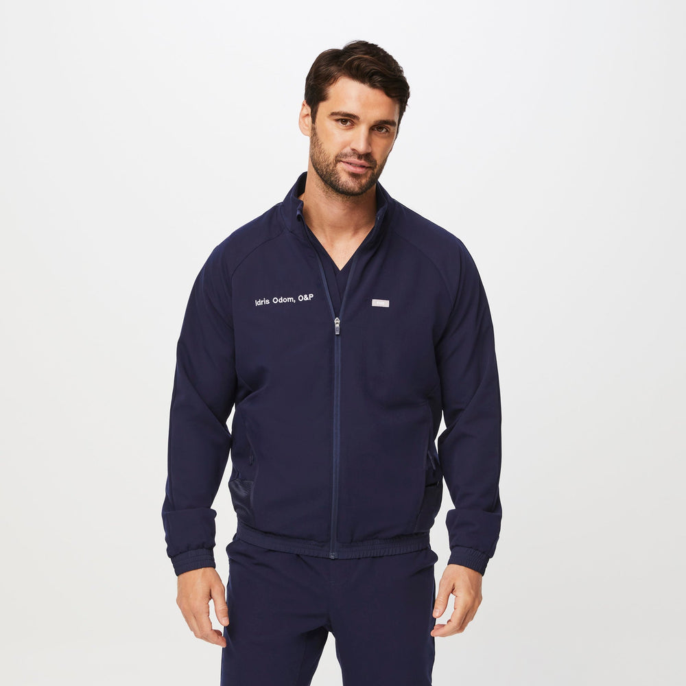 men's Navy Cobaki - Scrub Jacket