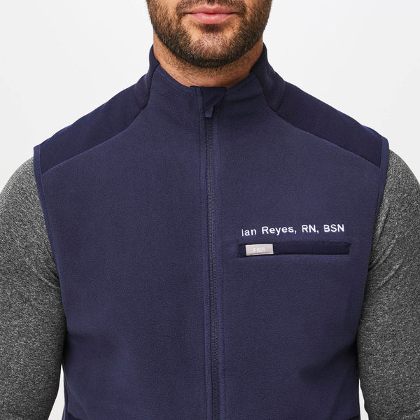 Men's Navy On-Shift™ - Fleece Vest