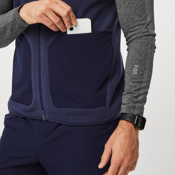 Men's Navy On-Shift™ - Fleece Vest