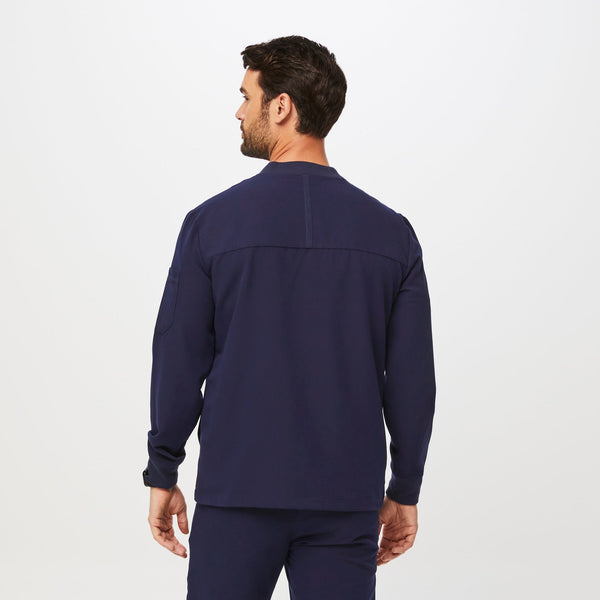 Men's Navy Zapote - Scrub Jacket