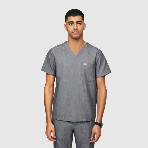 Men's Graphite Chisec™ - Three-Pocket Scrub Top