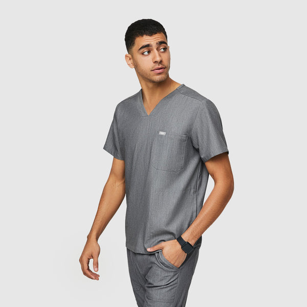 Men's Graphite Chisec™ - Three-Pocket Scrub Top