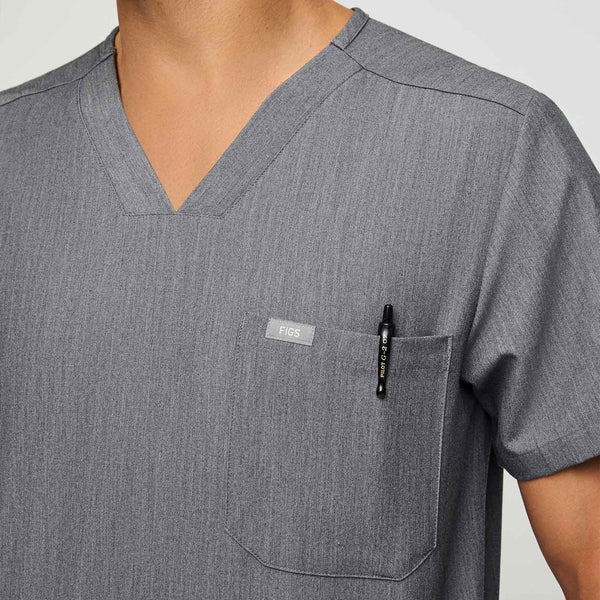 Men's Graphite Chisec™ - Three-Pocket Scrub Top